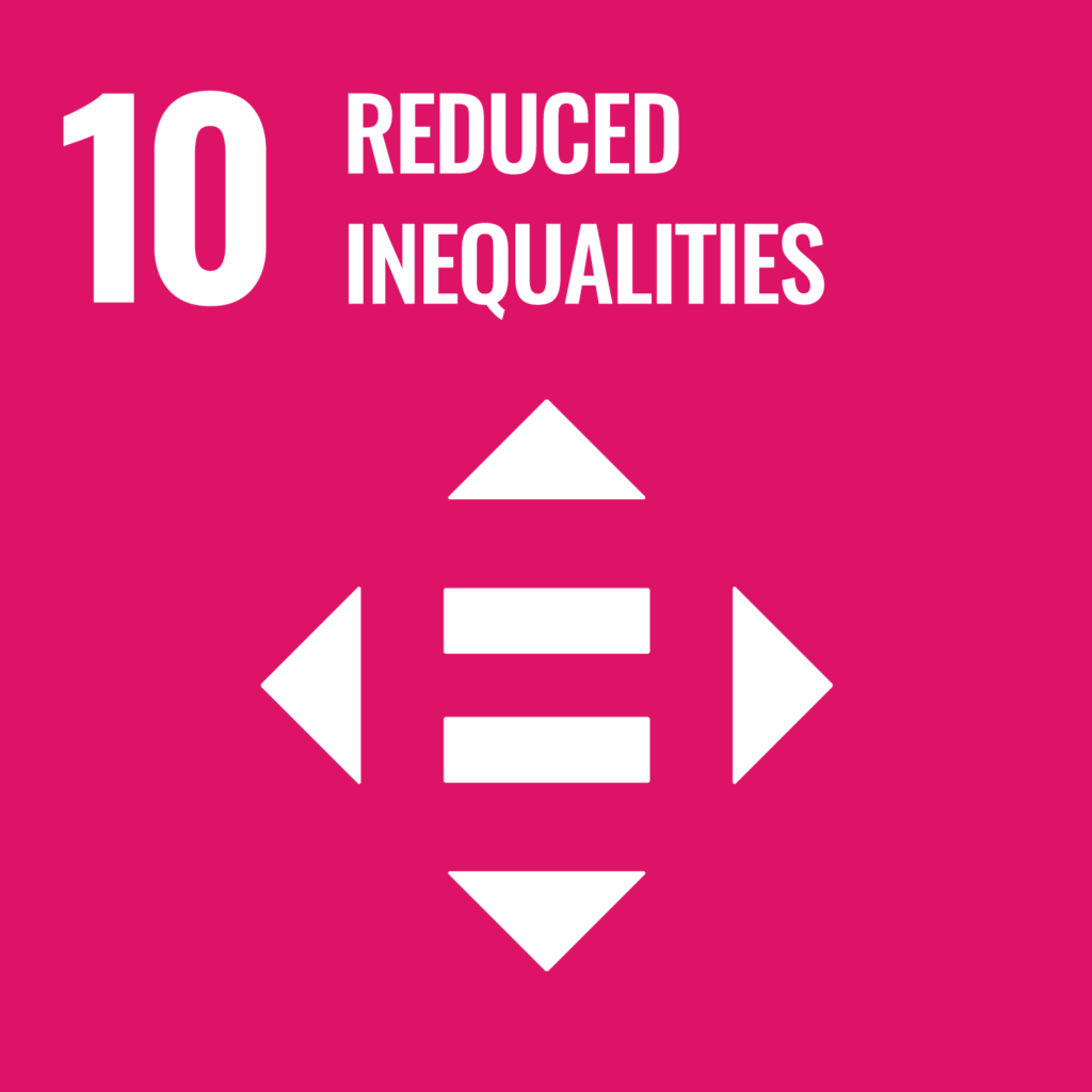 10 Reduced Inequalities EN: Reduce inequality within and among countries.