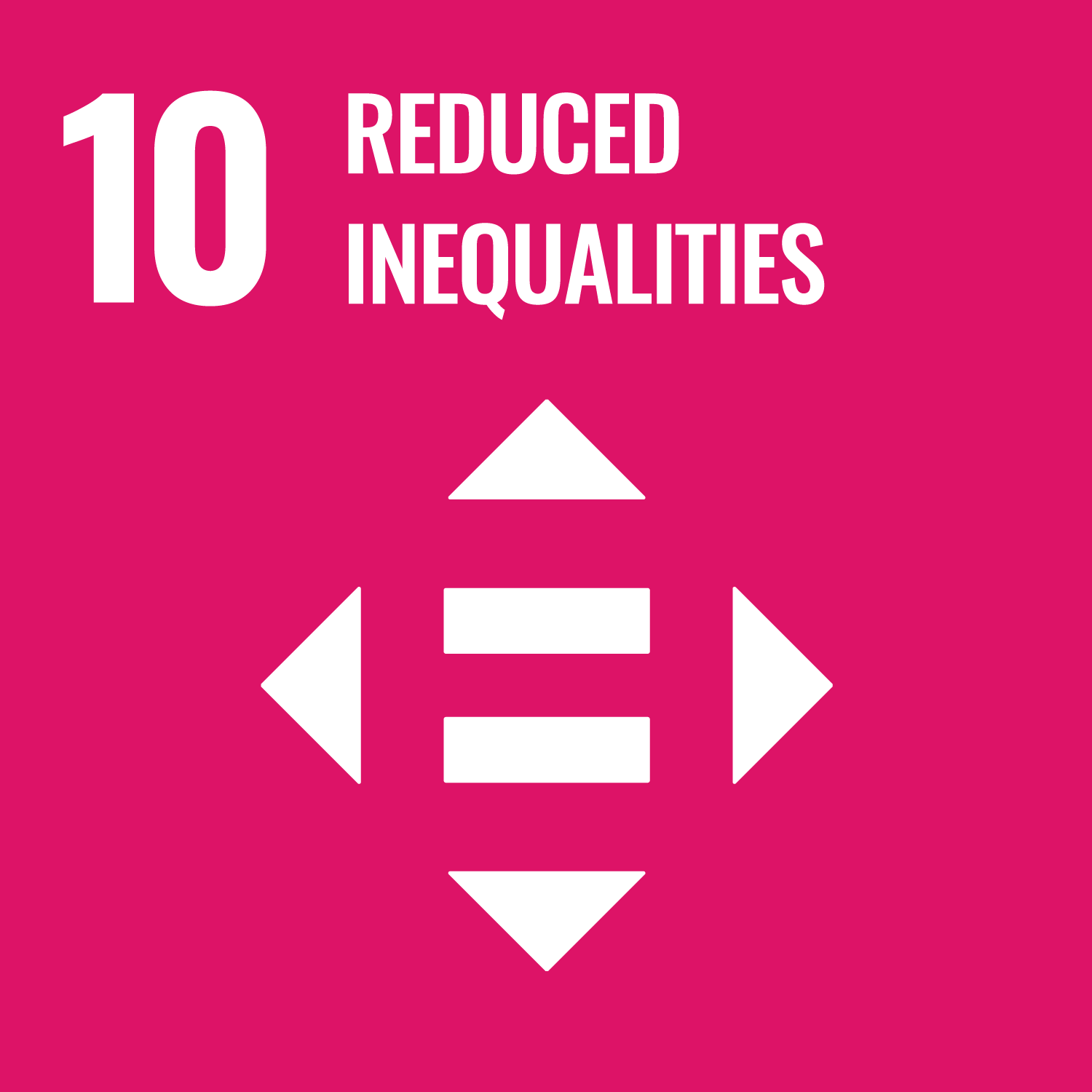 10 Reduced Inequalities EN: Reduce inequality within and among countries.